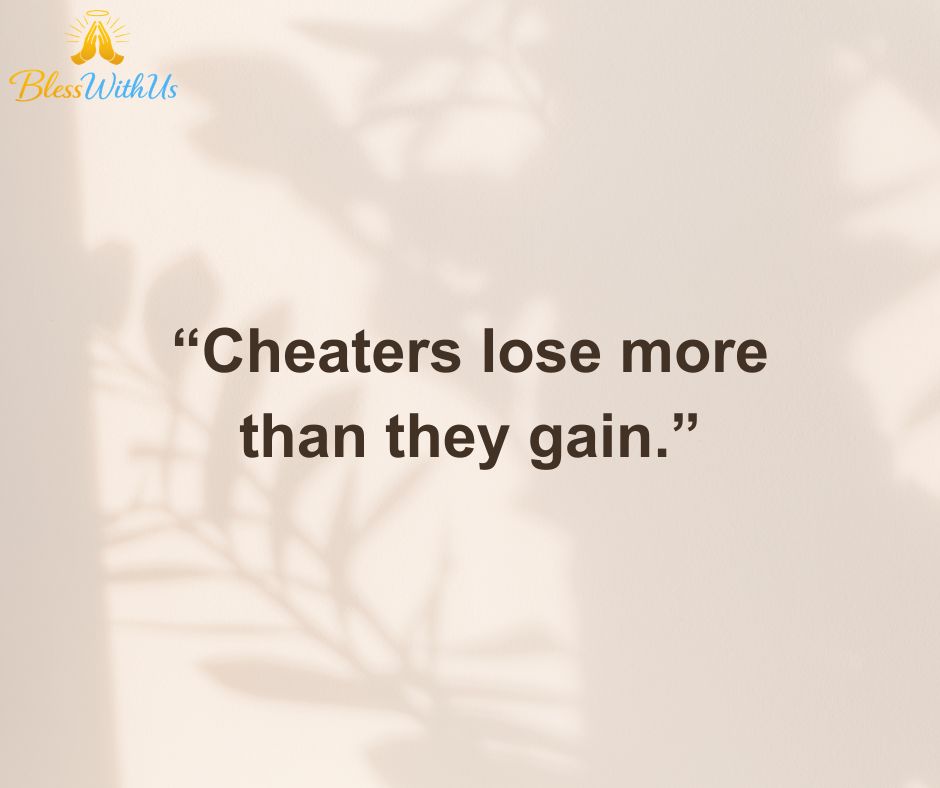 Short Karma Cheating Quotes