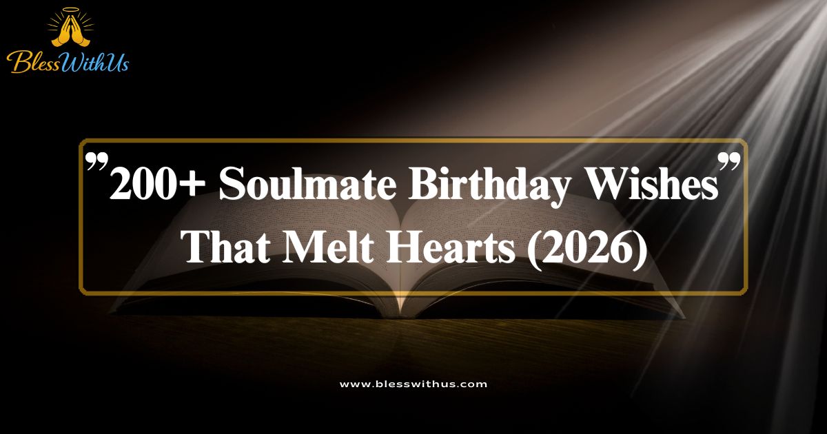 Soulmate Birthday Wishes