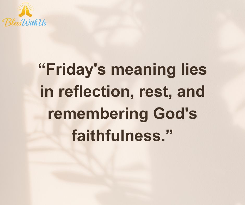The Spiritual Meaning of African American Spiritual Friday Blessings