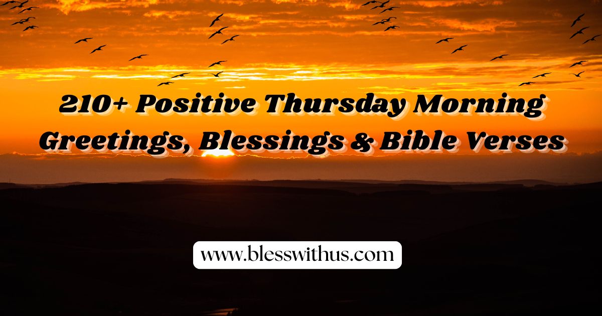 Thursday Morning Greetings