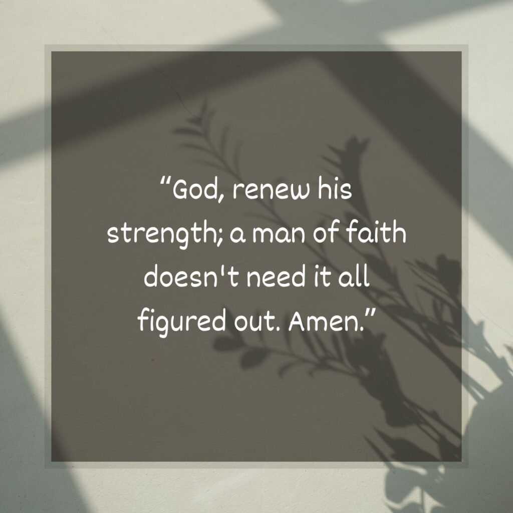 Tuesday Blessings for Him