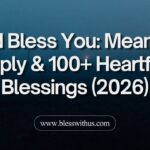 God Bless You