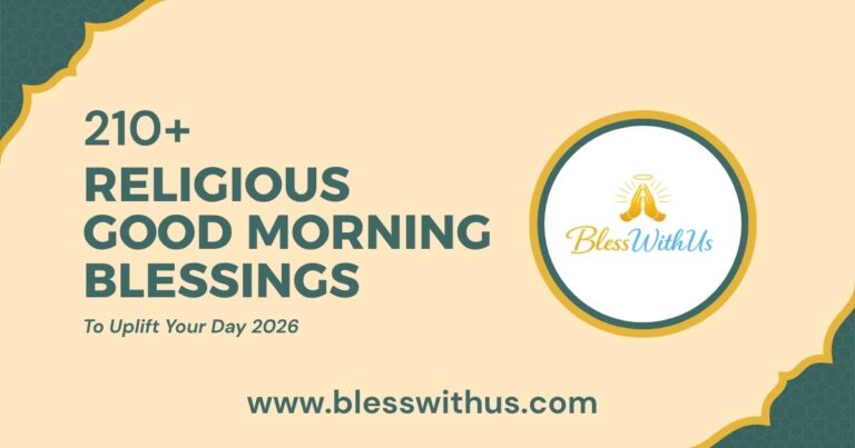 Religious Good Morning Blessings