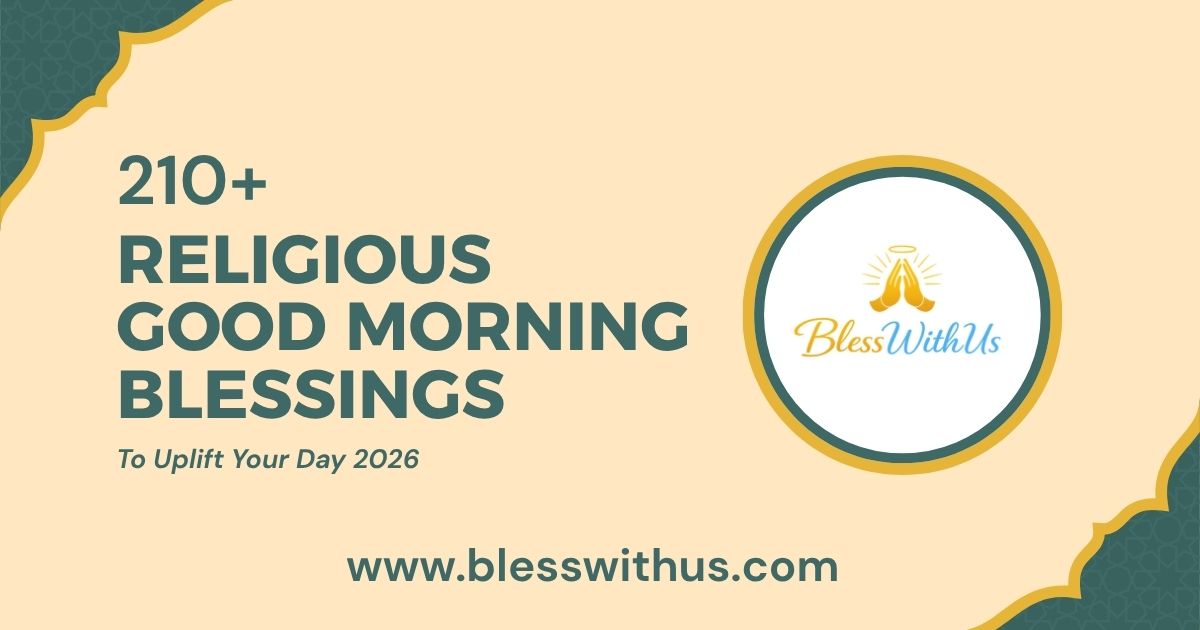Religious Good Morning Blessings