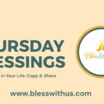 Thursday Blessings