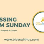 Blessing Palm Sunday