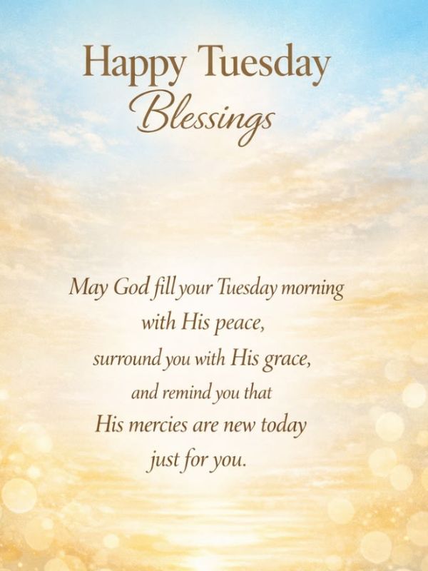 Good Morning Tuesday Blessings Images