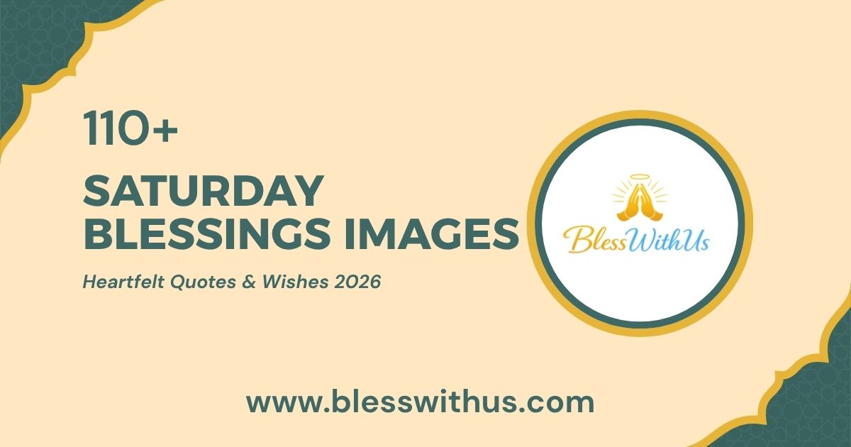 Saturday Blessings Images