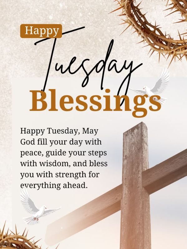 Religious Tuesday Blessings & Bible Verses