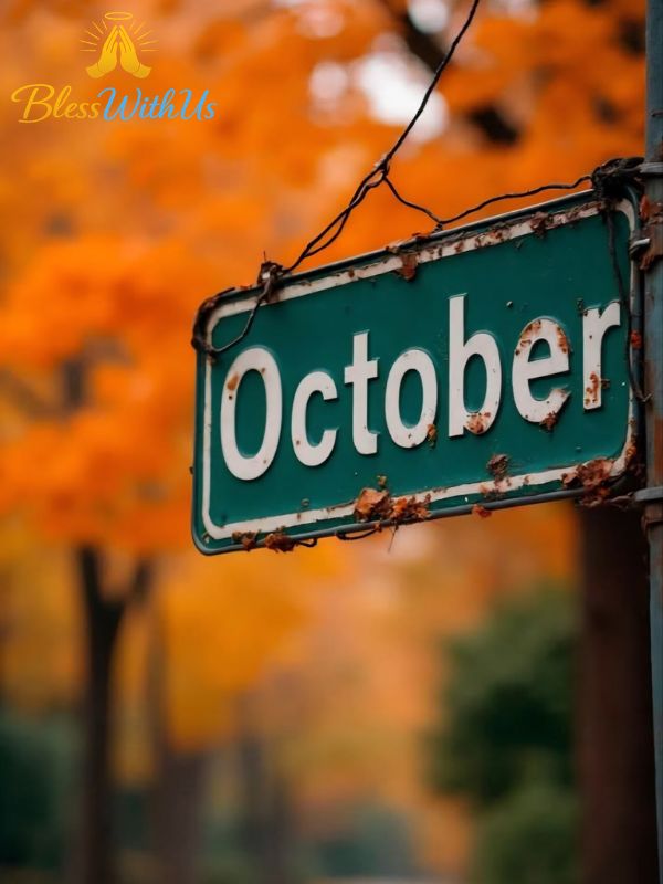 Short October Blessings