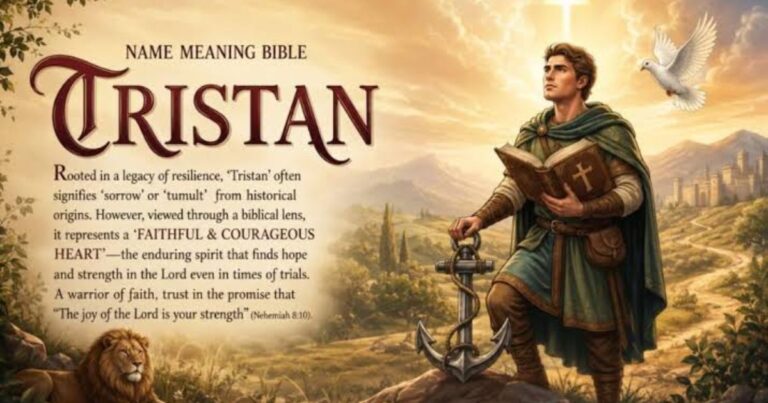 Tristan Meaning in Bible