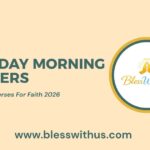 Tuesday Morning Prayers