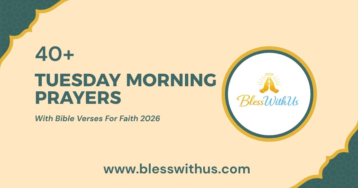 Tuesday Morning Prayers