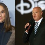 Bob Chapek and Natalie Portman
