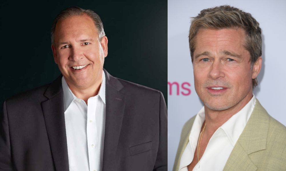 Brad Pitt and Greg Hayes