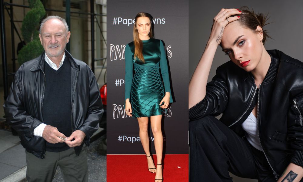Cara Delevingne and Gene Hackman