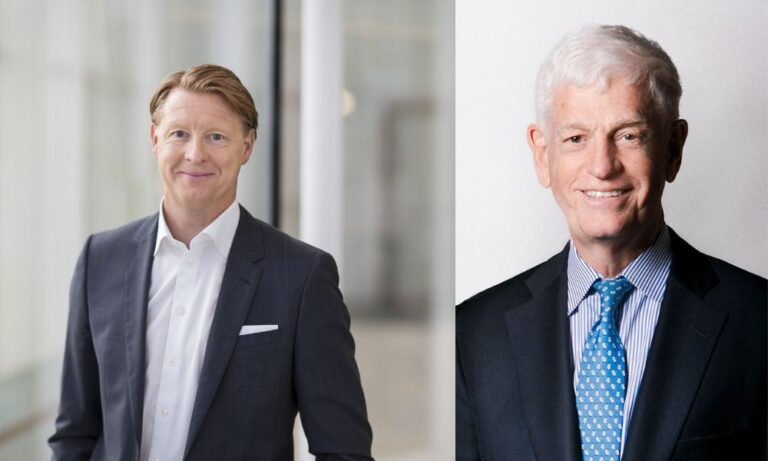 Hans Vestberg and Mario Gabelli