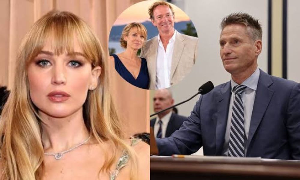 Jennifer Lawrence And Jim Taiclet