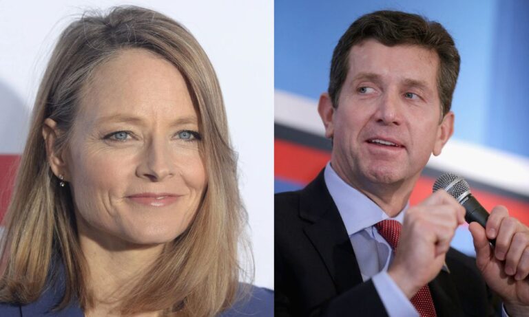 Jodie Foster and Alex Gorsky