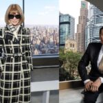 Peter Woo and Anna Wintour